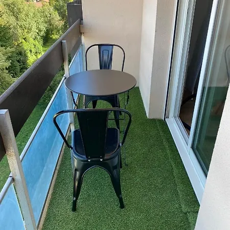 Parking Prive Balcon Cafe Appartement *